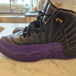 Nike Air Jordan 12 Retro Gs Field (Purple Black Gold) - Youth Size 2